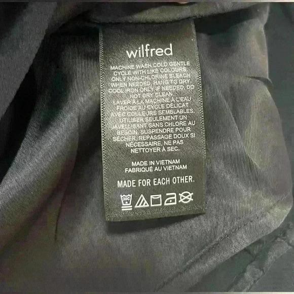 Wilfred by Arirzia Esteli skirt in black, sz 0 NWT - Picture 12 of 12